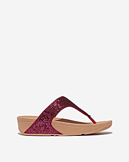 Fit Flop Lulu Glitter Toe-Post Sandals Standard Fit