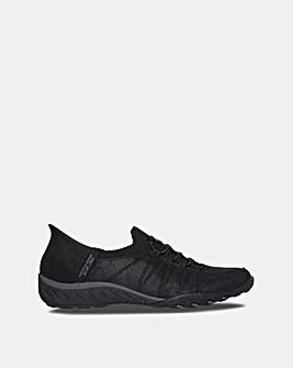 Skechers Slip In Breath Easy Mirco Leather Bungee Standard Fit