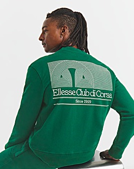 ellesse Club Di Corsa Crew Neck Sweatshirt