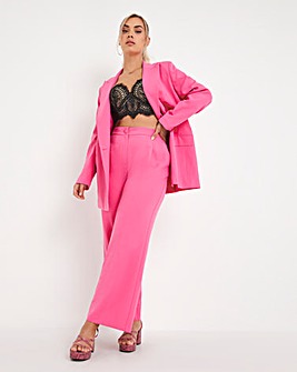 Simply Be Hot Pink Relaxed Fit Dad Trouser