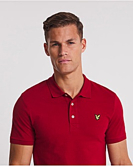 Lyle & Scott Red Classic Short Sleeve Polo