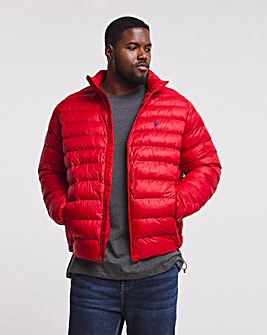 mens down jacket with fur hood