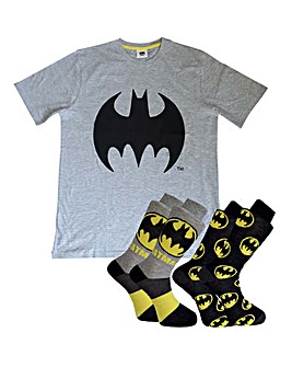 Batman T-Shirt & 2pk Socks