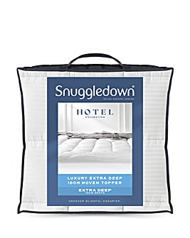 Snuggledown Luxurious Hotel Extra Deep 10cm Mattress Topper