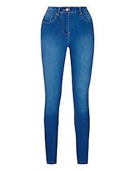 Lucy High Waisted Super Soft Skinny Jeans Short Length