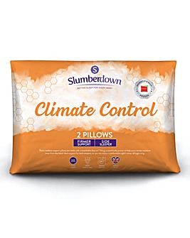 Slumberdown Climate Control Firm Pillows - 2 Pack