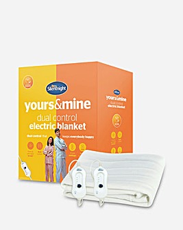 Silentnight Yours&Mine Dual Control Electric Blanket