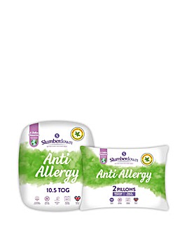 Slumberdown Anti Allergy 10.5 Tog Bundle