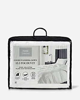 Hotel Collection Goose Feather & Down 13.5 Tog Duvet