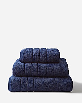 Hotel Collection 800gsm Cotton Towel Range - Navy