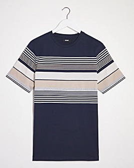 Engineered Stripe T-shirt Long