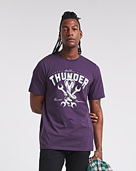 Thunder Graphic T-shirt Long