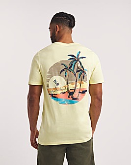 Palm Beach Graphic T-shirt Long