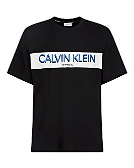 Calvin Klein Stripe Logo T-Shirt