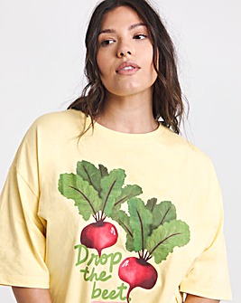 Lemon Beetroot Graphic T-Shirt