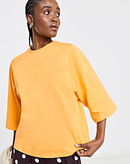 Simply Be Yellow Kimono T-Shirt