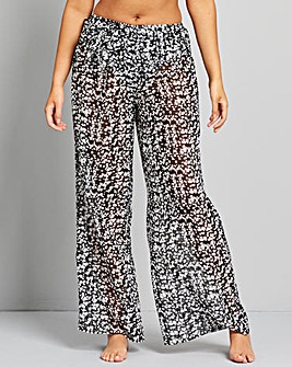 Simply Yours Sheer Palazzo Pants
