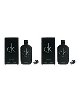 Calvin Klein CK Be Eau De Toilette x 2 - For Women Men