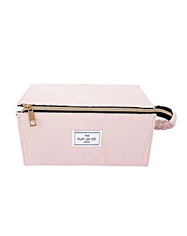 The Flat Lay Co. Makeup Box Bag -  Blush Pink