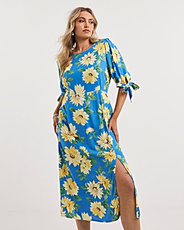 Nobody's Child Esme Sunflower Midi Dress