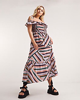 Lovedrobe Printed Maxi Dress