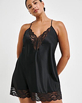 Ann Summers Adoration Chemise Black