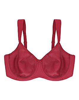 Triumph Essential Minimiser Wired Bra Crimson