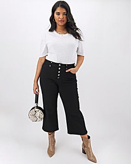 size 18 cropped jeans