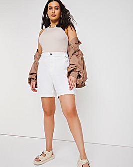 plus size white jeans uk