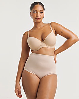 Naomi&Nicole Unbelievable Comfort Firm Control Waistline Brief Beige