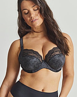 Elomi Lucie Plunge Wired Bra Black