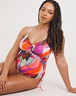 Fantasie Aguada Beach Twist Front Adjustable Leg Wired Swimsuit