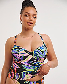 Freya Desert Disco Plunge Wired Tankini Top