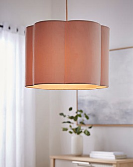 Blush Scallop Shade