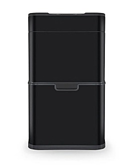 Tower 50L Ozone Recycling Sensor Bin Black