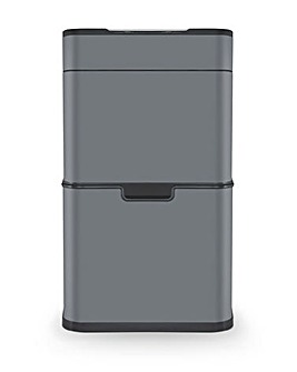 Tower 50L Ozone Recycling Sensor Bin Grey