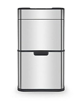 Tower 50L Ozone Recycling Sensor Bin Silver