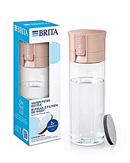 BRITA Water Filter Bottle Vital Apricot