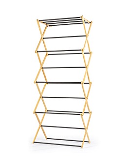 Beldray Bamboo 4 Tier Clothes Airer
