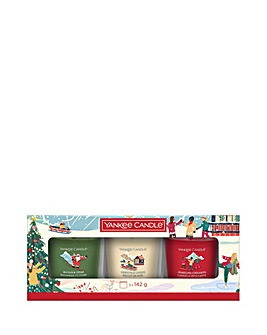 Yankee Candle Christmas 3 Tumbler Giftset