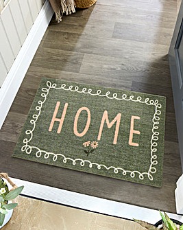My Mat Nylon Indoor Pattern My Home in Bloom Doormat