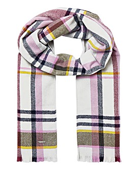 Joules Bridey Check Square Scarf