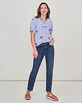White Stuff Relaxed Slim Fit Jeans