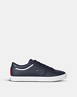 Tommy Hilfiger Iconic Leather Punched Vulcanised Trainer