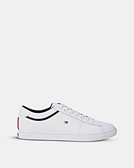 Tommy Hilfiger Iconic Leather Punched Vulcanised Trainer