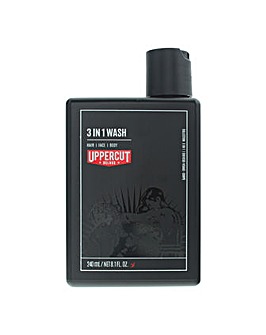 Uppercut Deluxe 3 In 1 Hair- Face - Body Wash 240ml