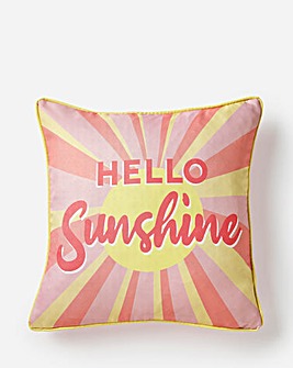 Hello Sunshine Outdoor Cushion