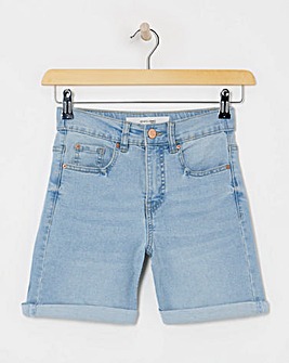 24/7 Light Blue Mid Short