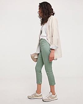 Sage Stretch Crop Jeggings