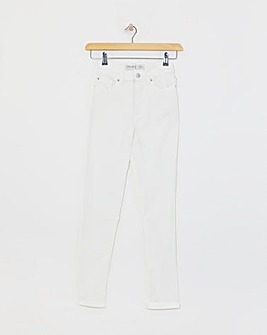 24/7 White Slim Leg Jeans